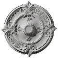 Dwellingdesigns 30.12 in. OD Architectural Attica Acanthus Leaf Ceiling Medallion DW68978